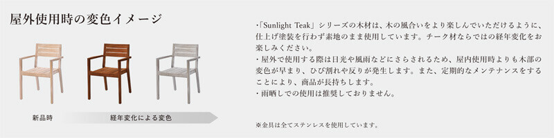 Sunlight Teakシリーズ