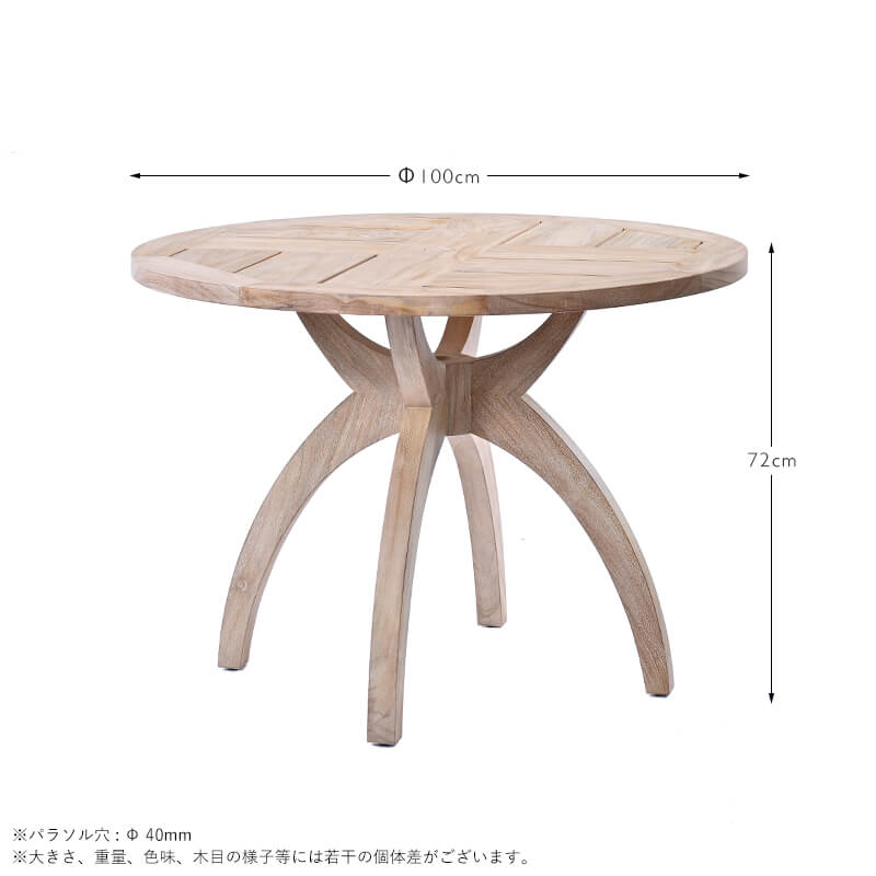 テーブルサイズ